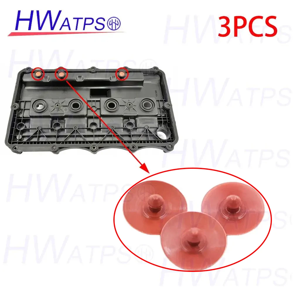 3PCS 9675691480 1858445 BK2Q6K271AK Engine PCV Valve Cover Membrane For Frod Ranger TKE Transit TT9 Citroen JUMPER Peugeot BOXER