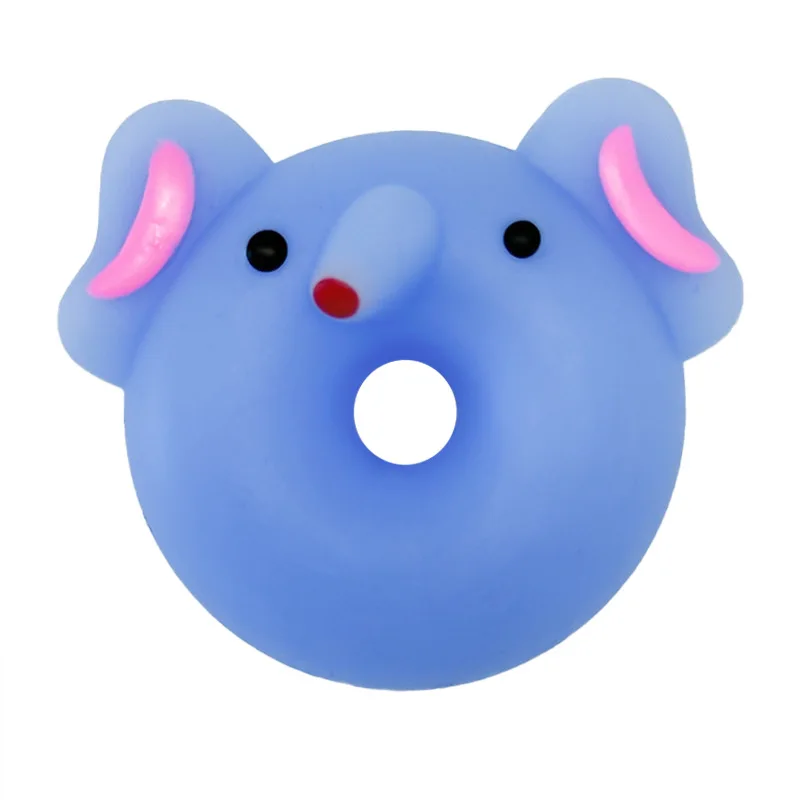 5 uds nuevo Animal PEQUEÑO Donut pellizco juguetes conejito de dibujos animados suave Mochi apretar ventilación alivio del estrés niños regalos Twister huevo juguete