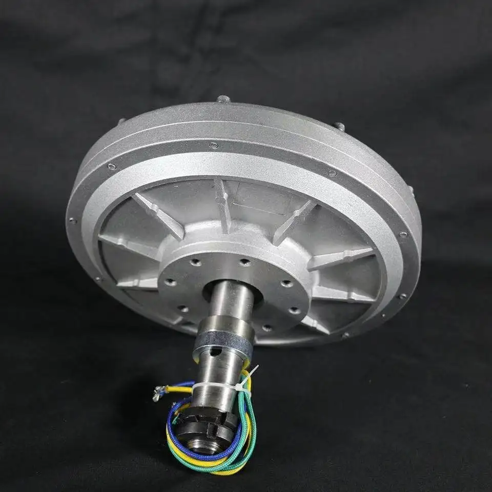 Imagem -06 - Vertical Ímã Permanente Alternador Coreless Maglev Gerador Faça Você Mesmo Água Gerador de Turbina Eólica 800w50kw 12v380v 100rpm-500rpm