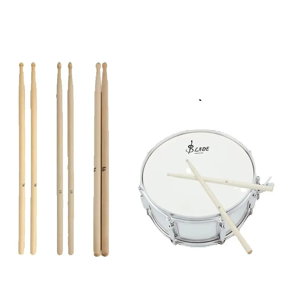 IRIN 1/12 Pair DrumSticks 5A 5B 7A Maple Drumsticks Jazz Drum Mallets Professional Percussion Instruments Parts & Accessories