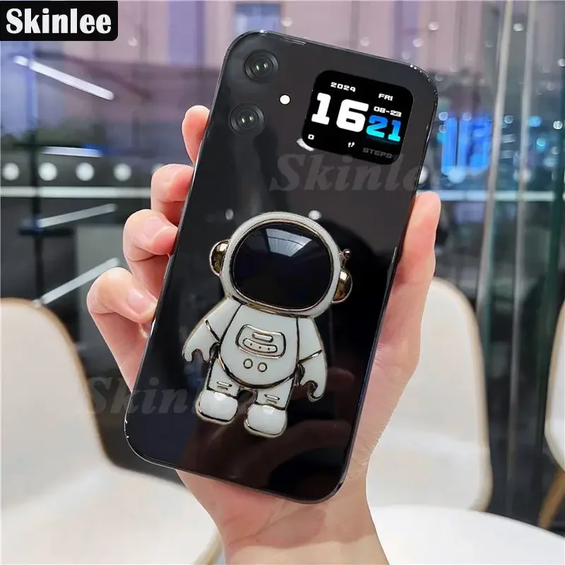 

For Cubot A20 A1 A Cubot Max 5 Case Stand Bracket Silicone Shockproof TPU Cover For Cubot Max 5 CubotA20 A 1 5Max Back Casing