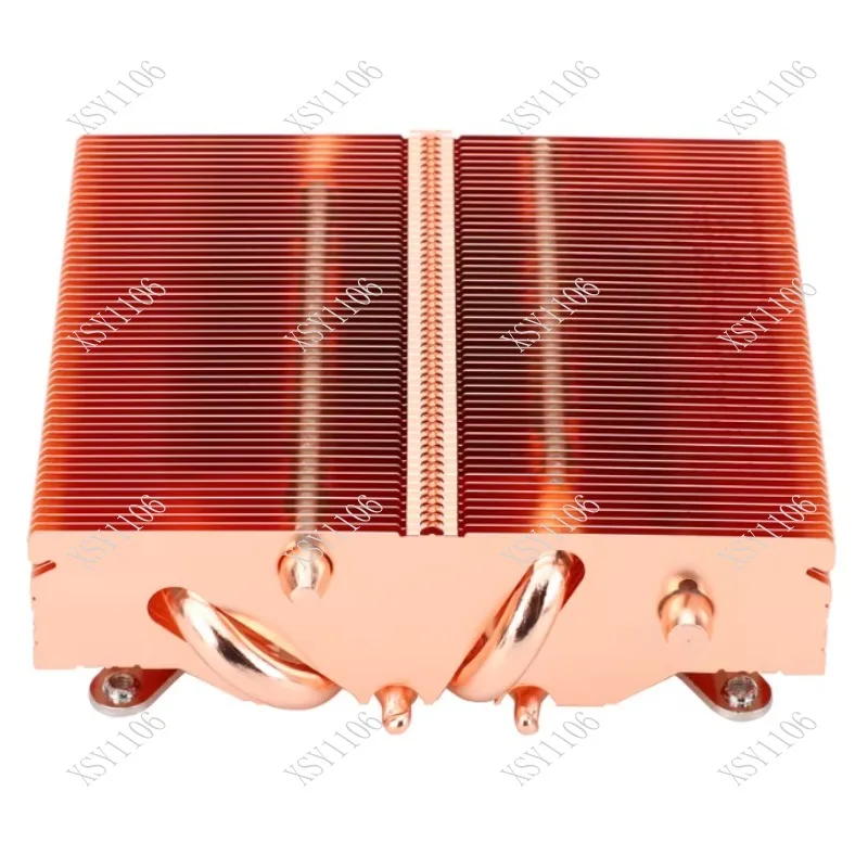 Full Pure Copper Downward Pressure Air-cooled Radiator 53mm Total Height