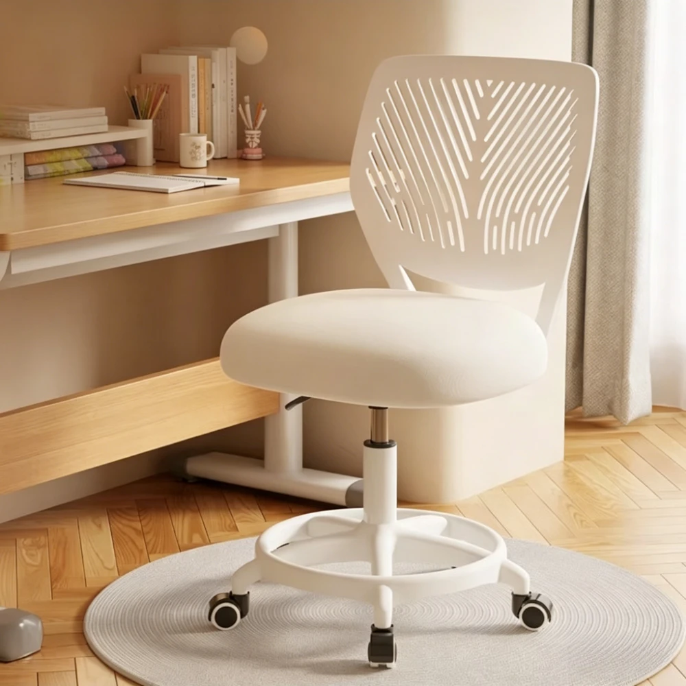 Ergonomic Comfortable Swivel Chair Office Chair Home Student Backrest Chair Liftable Chair Armrests Adjustable for Home