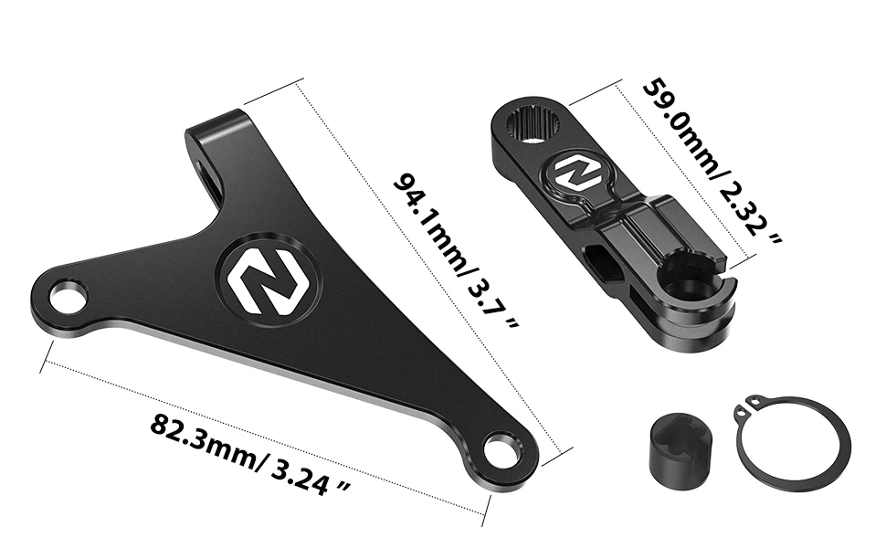 Für Yamaha Tenere 700 2019-2024 Kupplungsarmverlängerung Kupplungshebelhalterung für Yamaha YZF R7 22-23 XSR700 18-2023 MT-07 2018-2022 – Detail 3