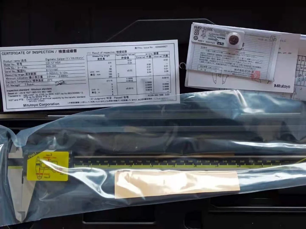 Imagem -04 - Mitutoyo Digital Absolute Vernier Caliper Japão 50019620 150 mm 6