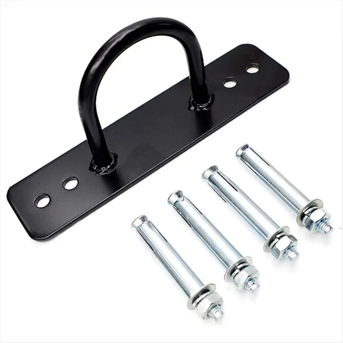 2026 Trend Battle Rope Anchor Stake Kit Wall Mount Bracket Metal for Strength Training Gym Hammock Suspension Straps Yoga
