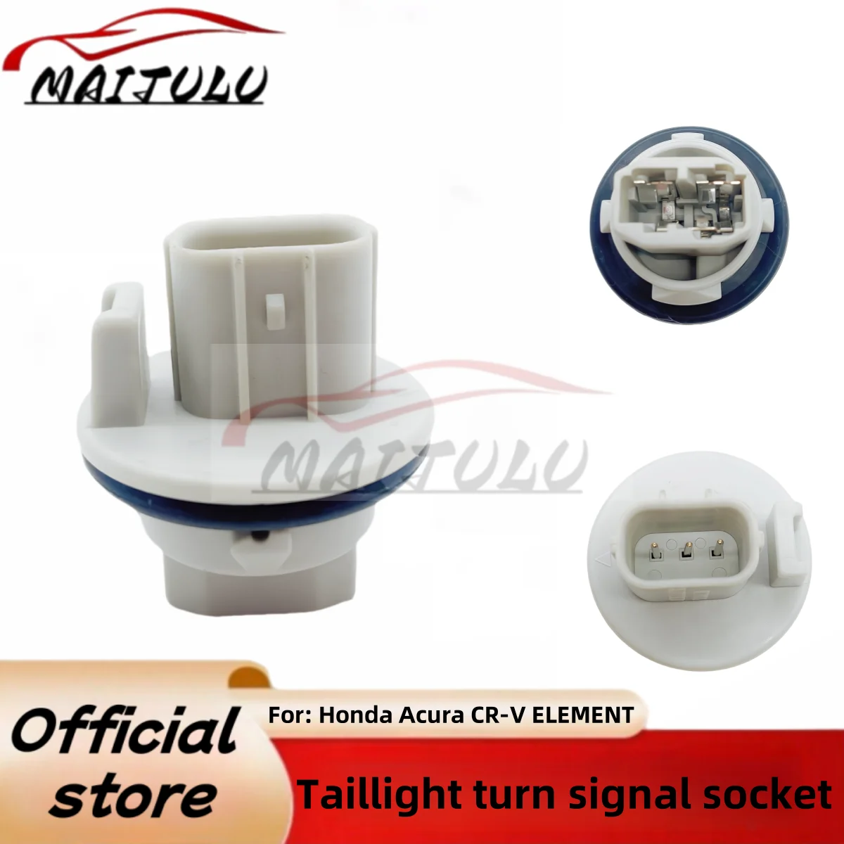 

car Turn Signal Pointer Light Bulb Socket 33302S5AA01 for Acura RDX 2007-2015 for Acura TSX 2011-2014 for Honda Element