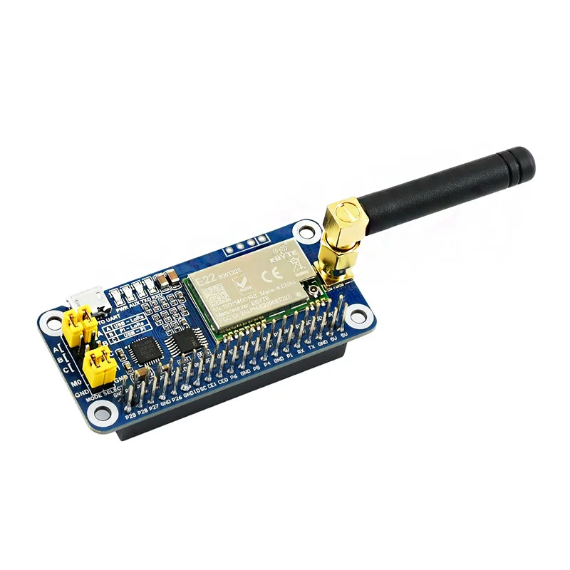 Raspberry Pi SX1262 Lora Hoed 915Mhz Frequentie Band