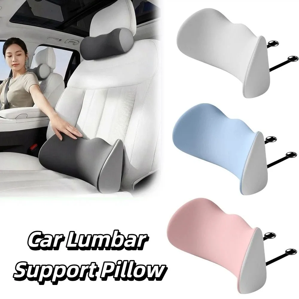 

Memory Cotton Back Cushion Breathable Universal Waist Support Cushion Soft Anti-slip Car Lumbar Support Pillow