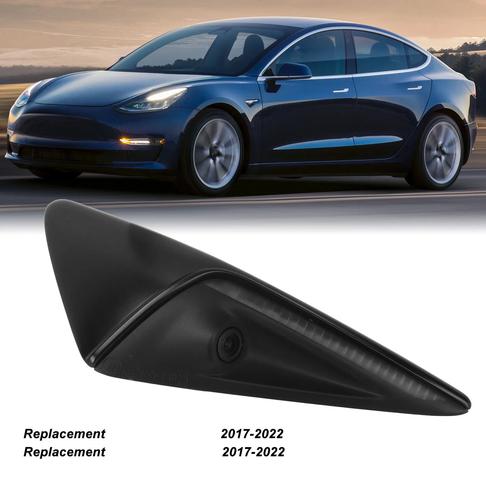 

Передняя левая сторона, повторитель крыла, камера 1125106‐50‐J, замена для Tesla Model 3Y 2017‐2022, левая боковая габаритная камера