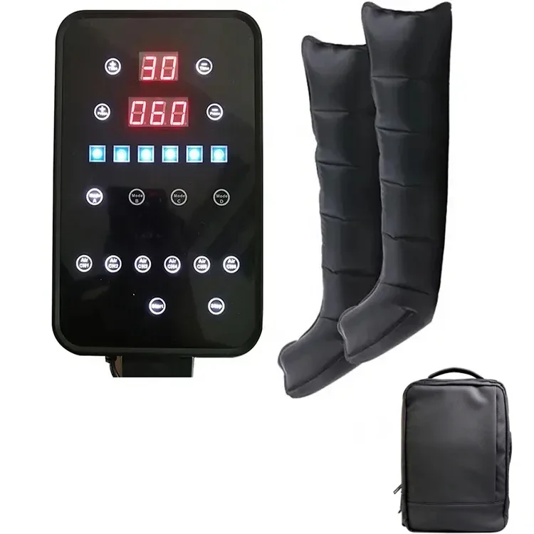 2026/Big Size Air Compression  With 6 Chamber for Ma ss age Ther apy Bo ots Pump for Improved Circulation Faster Rec overy
