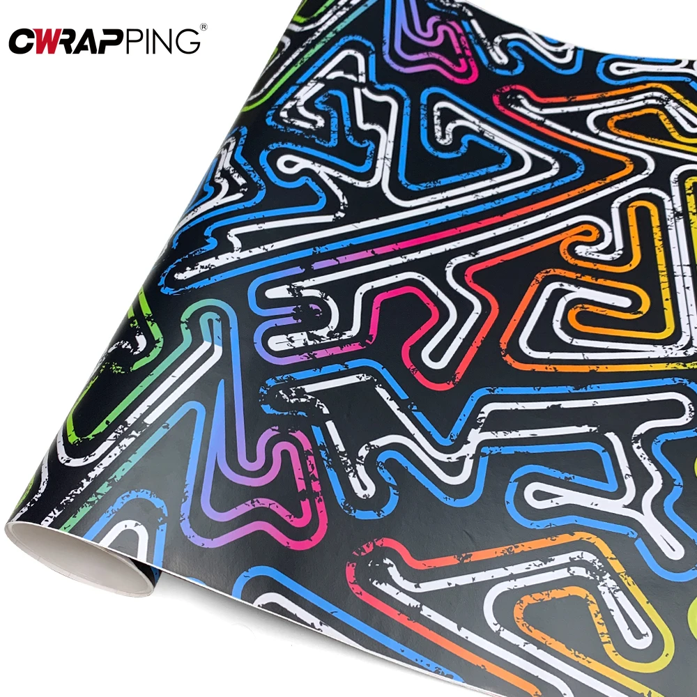 Camo Film Wrap Foil Car Adhesive Vinyl for Motorcycle Sticker Automotive Accessories Vehicle Decoration Car Decals and Graphics
