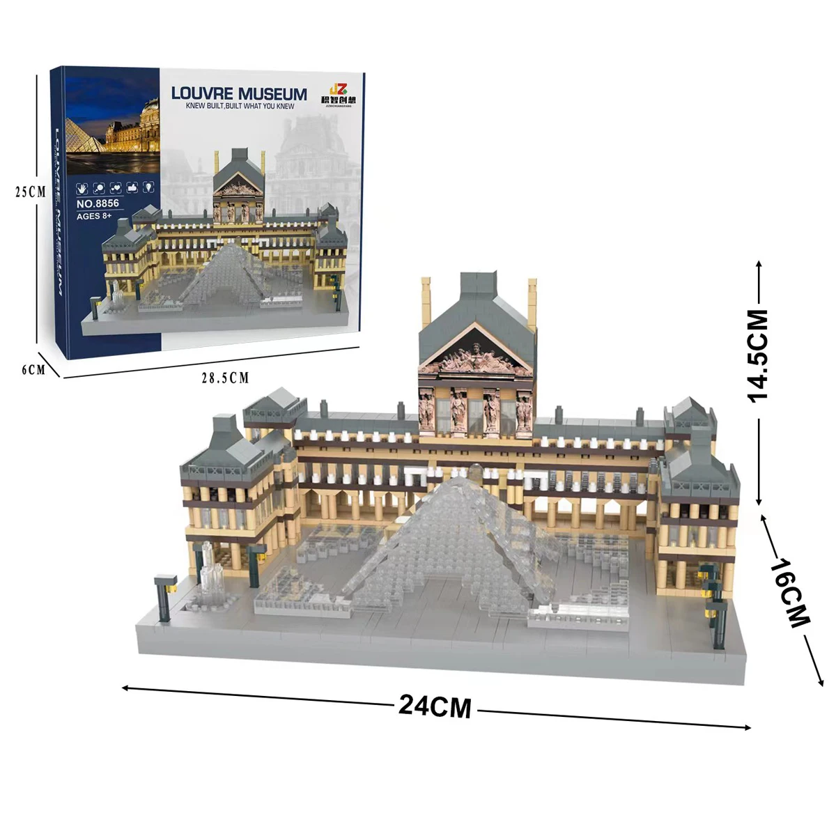 Famosa architettura europea e americana Big Ben torre Eiffel assemblaggio Puzzle per bambini giocattoli decorazione Desktop regalo creativo