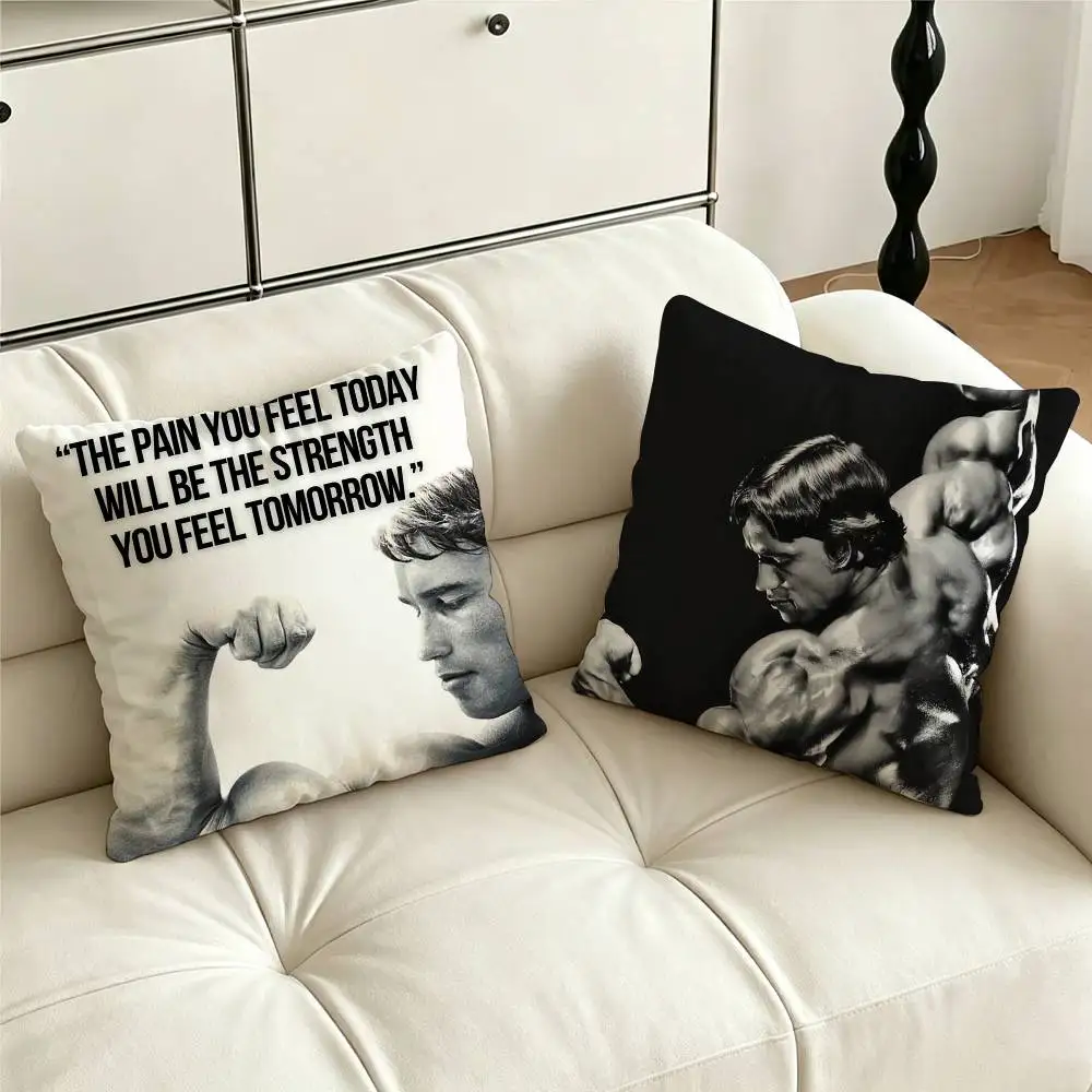 A-Arnold S-Schwarzenegger Pillow Case Cushion Cover Throw Pillow Case For Car Sofa