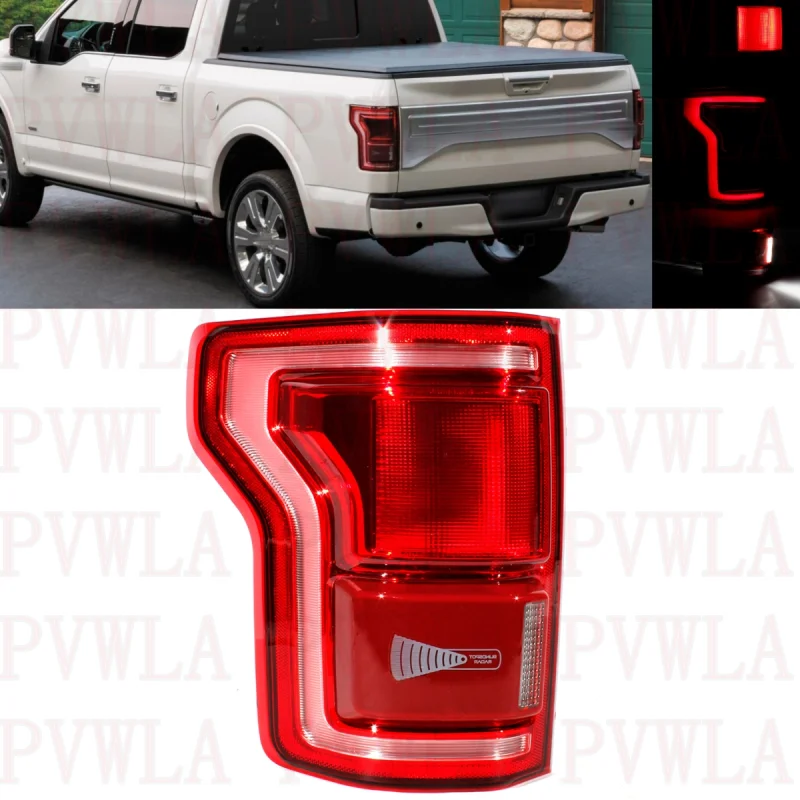 

LED Left Side Tail Light For Ford F150 2015 2016 2017 Rear Lamp With Brake Light Position Light Reverse Light Blind Spot