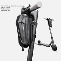 2/3L Electric Scooter Bags Waterproof Foldable Bike Handlebar Hanging Bag EVA Hard Shell Scooter Front Bag Bicycle Accessory