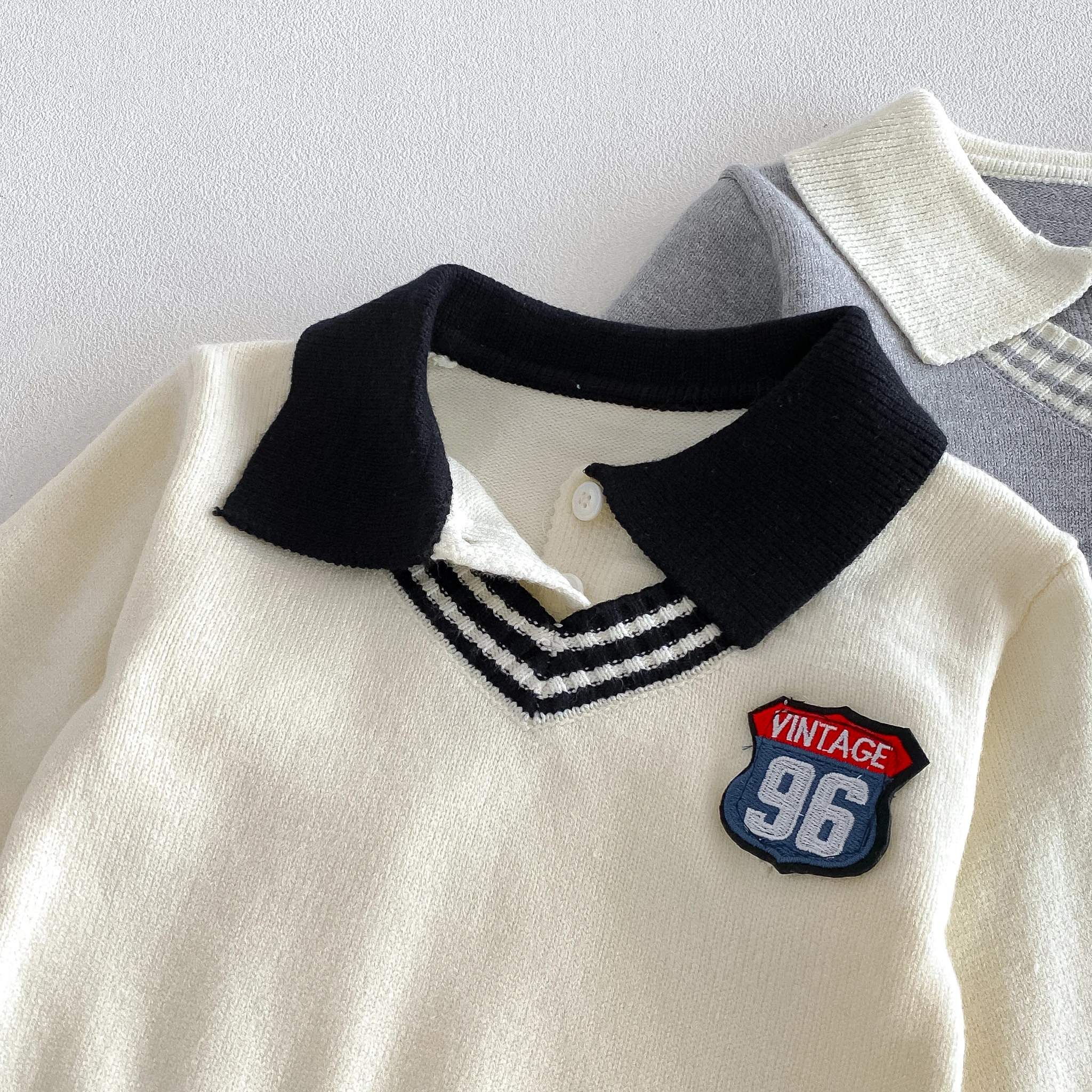 2026 Herbst Neuankunft Stilvolles und Trendiges Set für Jungen - Modischer Strickpullover und Hose für Babyjungen – Detail 6