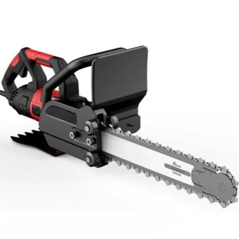 New Portable Wall Cutter Reinforced Concrete Grooving Cutting Machine Dust-Free Electric Chain Saw