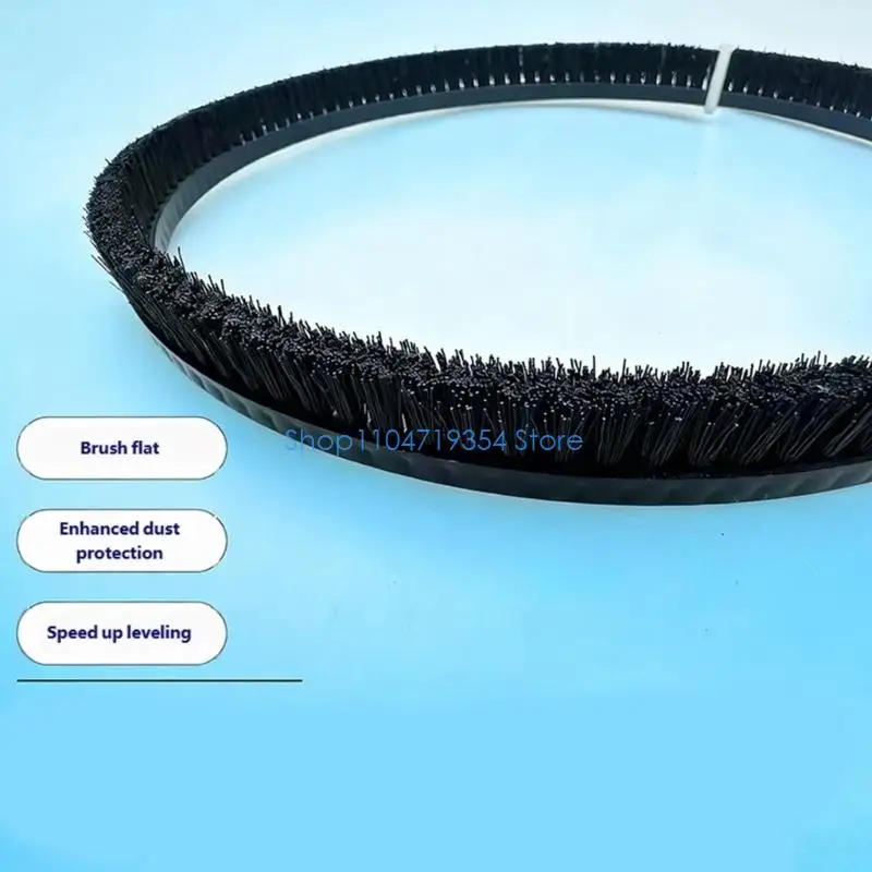 0XLD 9inch 225mm Replacement Brush For Electric Wall Sander Preparation Equipment Attachment Quick Installation