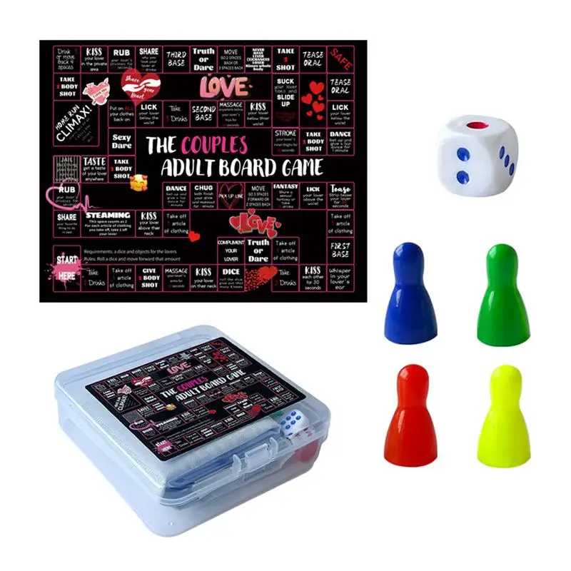 

Couples Board Games Romantic Adult Board Game Interactive Fun With Strategy Challenges And Deeper Connections For Date Night