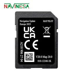 A218 V20 SD Card for Mercedes CLA from 2014 Garmin 2025 Sat NAV V20 Update Europe Map GPS A2189062704