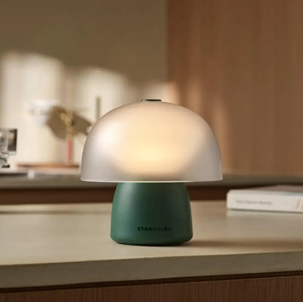 Cream Wind Wireless Rechargeable Night Light Decorative Creative Premium Table Lamp Antique Bedside Ambiance Bedroom