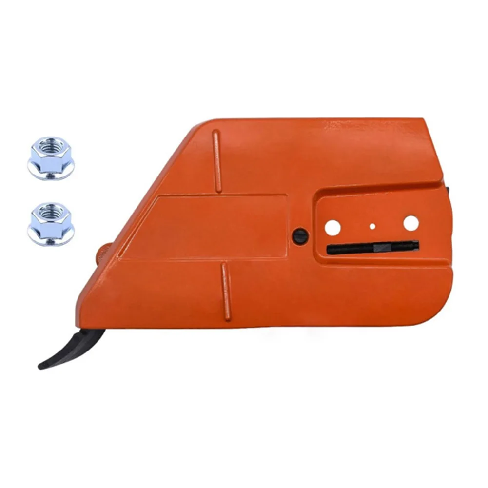 Brake Side Cover Orange Chainsaw Clutch Cover Precision Fit Enhanced Safety Features Chainsaw Repair For HUS235