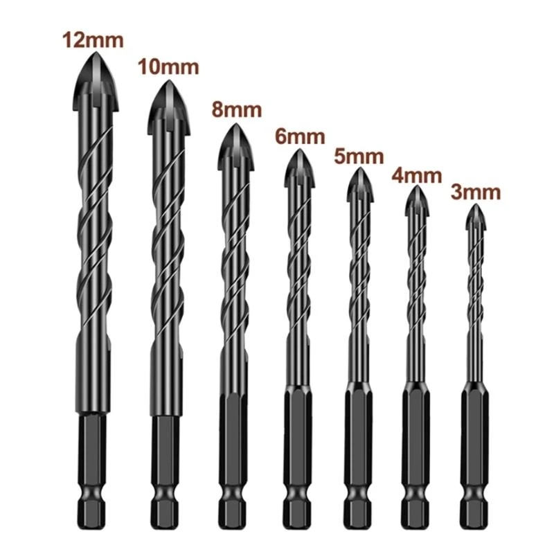 

Multipurpose Drill Bit for Concrete Glass Cement Ceramic and with Precise Cutting Accurate Hole Drilling .Y1QB