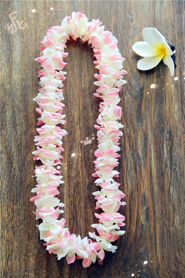 Hula Dance Performance Outfit Zubehör Floral Leis Ne Ringe Auszeichnung Zeremonie Erwachsene Kinder Hawaiian Rock Tanzset