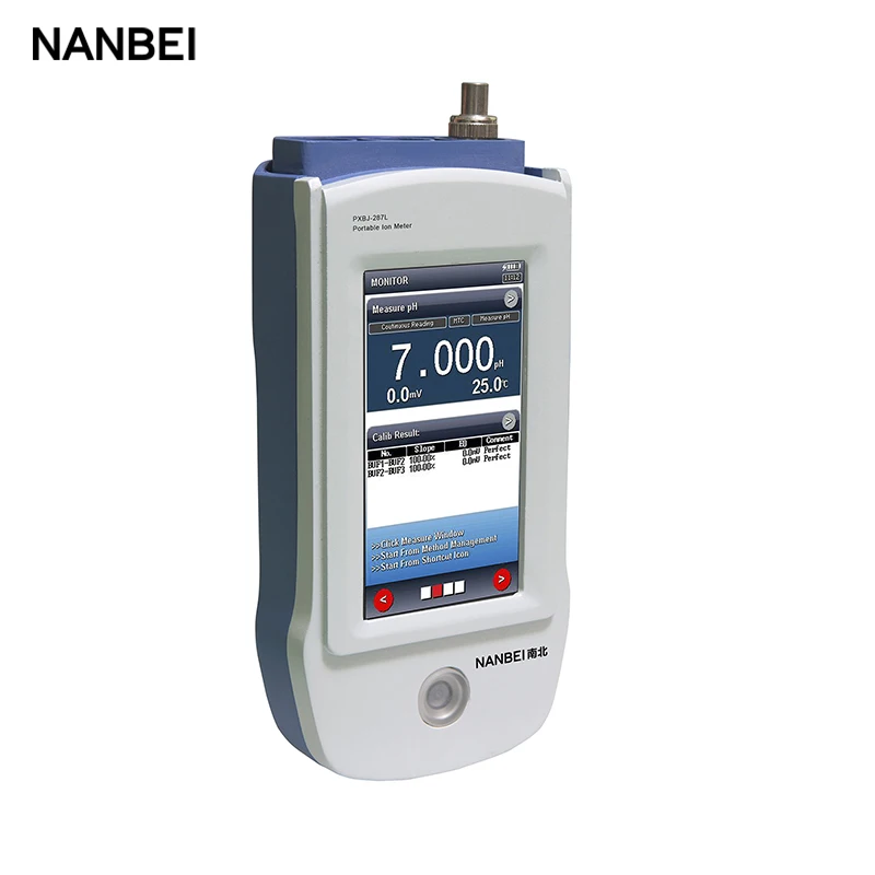 Portable Sodium Calcium Fluoride Potassium Nitrate Ion Meter for Water