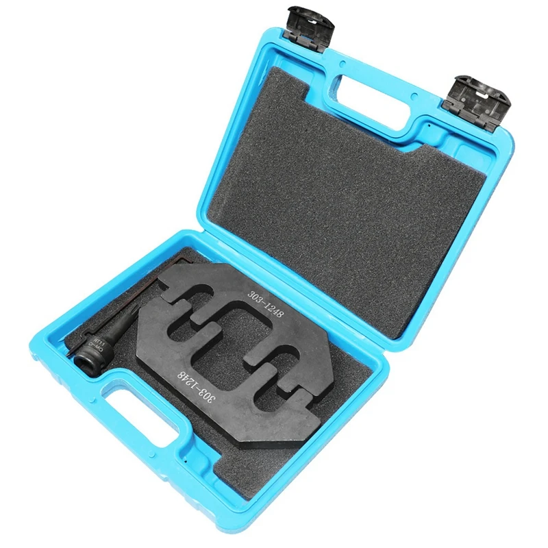 Camshaft Holding Alignment Timing Tool Kit For Ford Edge Mustang Explorer MKX 3.5 3.7 4.0 V4 Engine Cam Lock 303-1248