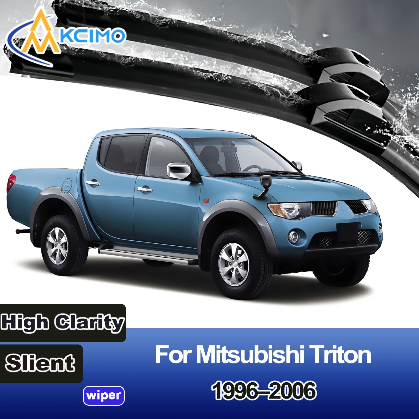 

KCIMO 2PCS New Wiper Blades for Mitsubishi Triton K50/K60/K70 1996-2006 Mitsubishi Colt (South Africa) Mitsubishi L200 Brushes
