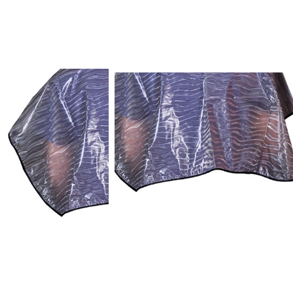 

1pc Waterproof Hairdressing Shawl Professional Barber Cape Apron For Cutting Durable Unisex Adjustable Foldable Home Salon Use