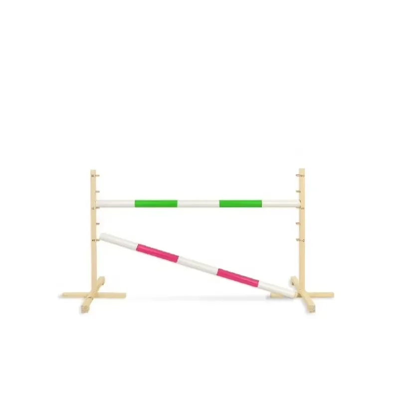 Durable and Safe 80cm Height Jump Agility Active Wooden Handmade Hobby Horse Jumping Obstacle