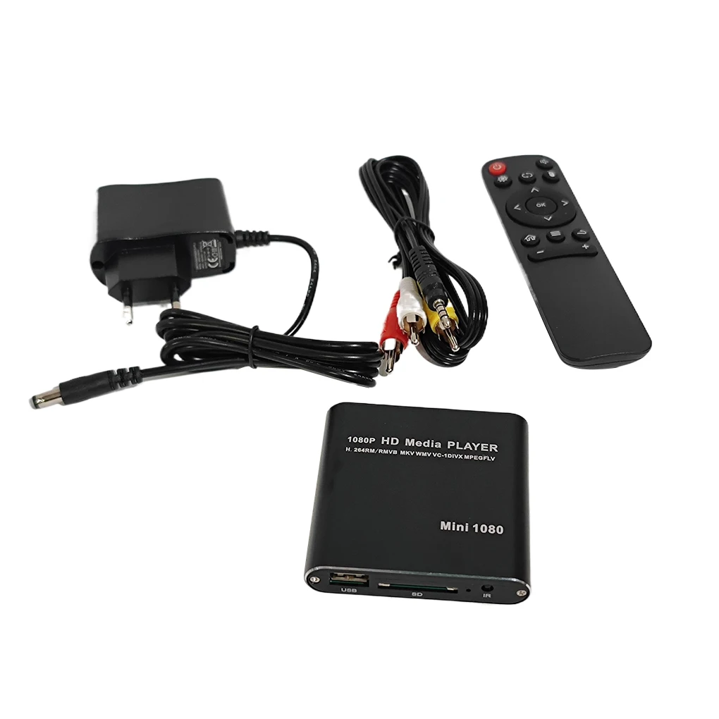 HD TV 오락용 고화질 블루레이 비디오 플레이어, 컴팩트 및 편리한 알루미늄, 4K