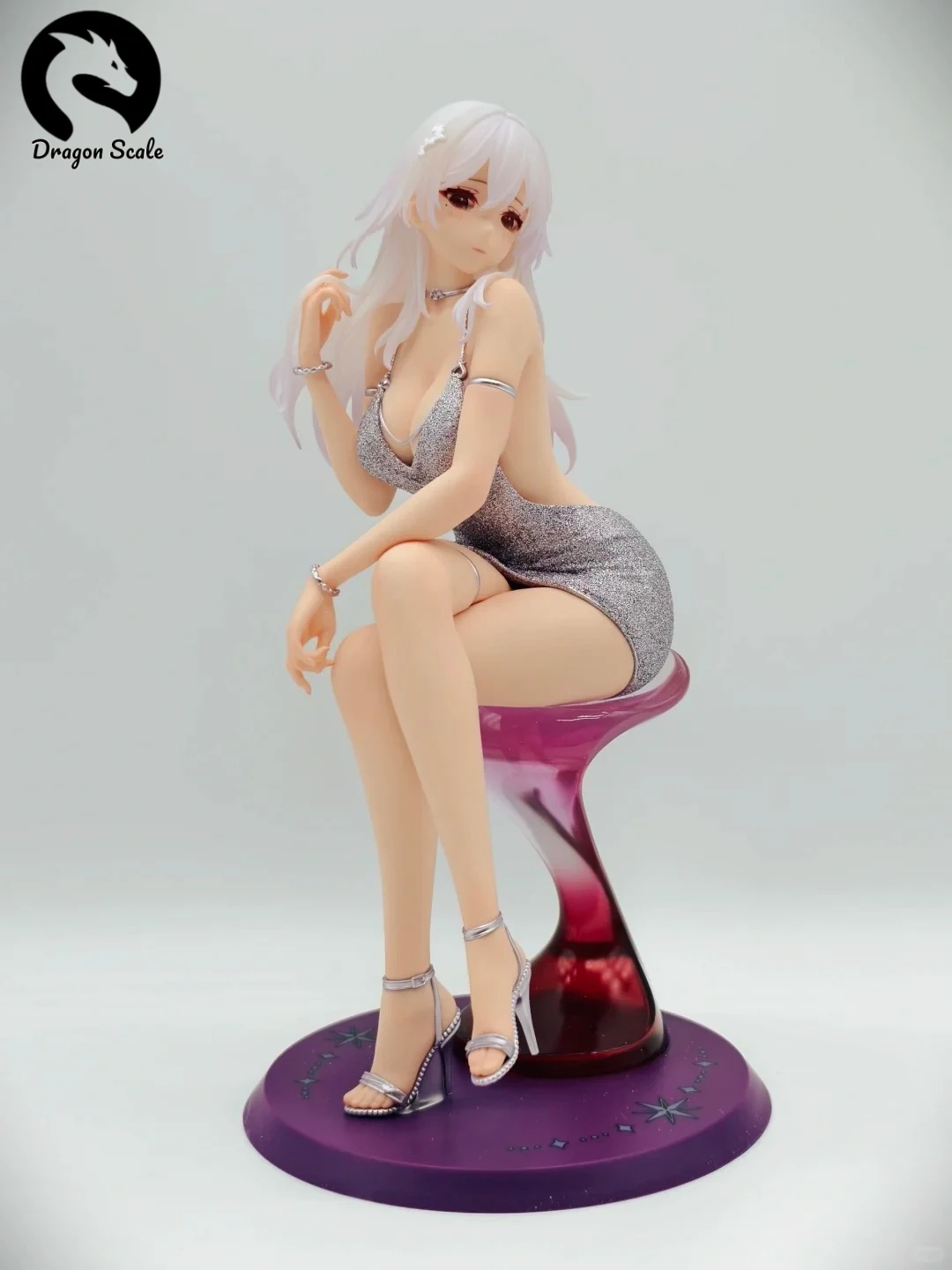 

В наличии оригинальный BearPanda X FeintHear Serina 23 см, серия полное платье, фигурка девушки, ПВХ, экшн-аниме, модель, коллекция игрушек, орнамент