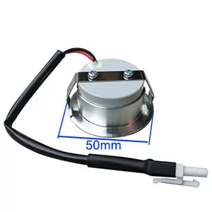 2-Pack 40mm Cut Hole Cabinet Light LED Range AID Hood Light Bulb 12V DC Kitchen Cooker Light Lamp Frosted Cover LED Light