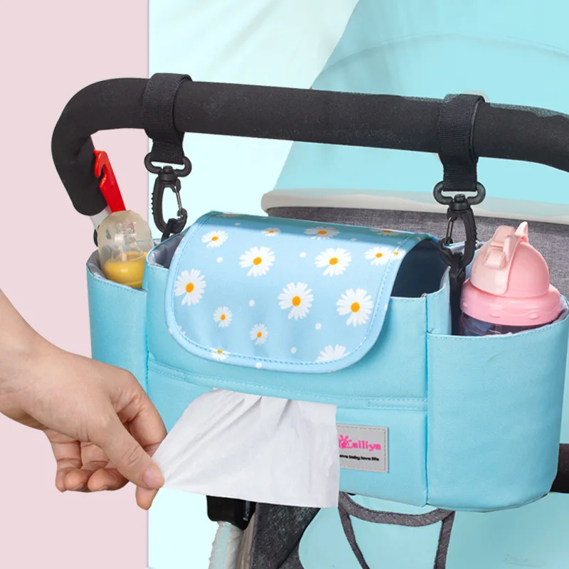 

Подвесная сумка для коляски, сетка для хранения, карманный аксессуар, зонтик, удобная подвесная сумка для коляски