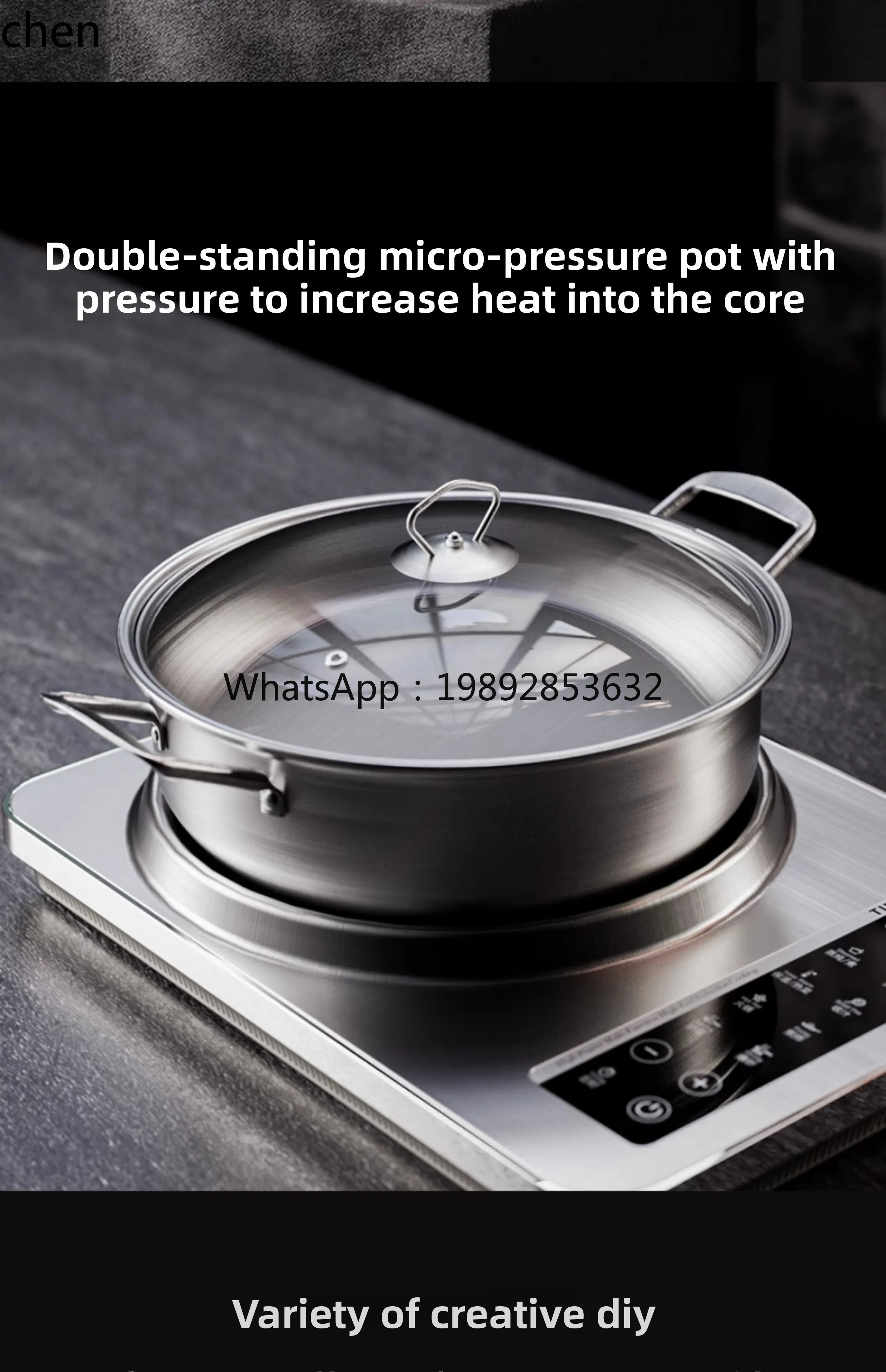 ZML طباخ التعريفي مقعر المنزلية مجموعة عالية الطاقة الذكية المتكاملة طباخ الكهرومغناطيسي الصغيرة