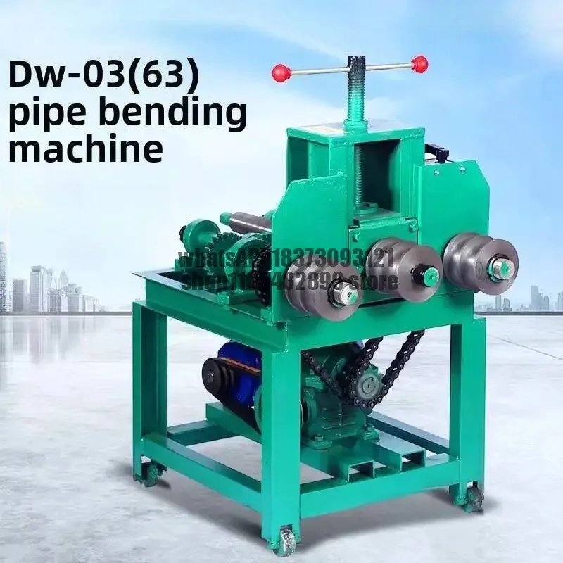 Pipe Bending Machine with Motor Aluminum & Stainless Steel Precision Heat Treating 3KW Power Precision 1 Bending