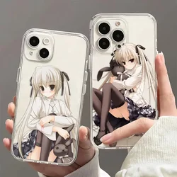 ins Anime Girl Case For Samsung A73 A72 A55 A54 A53 A35 A34 A33 A25 A24 A23 A15 A14 A13 A05 A06 A04 5G Transparent Cover