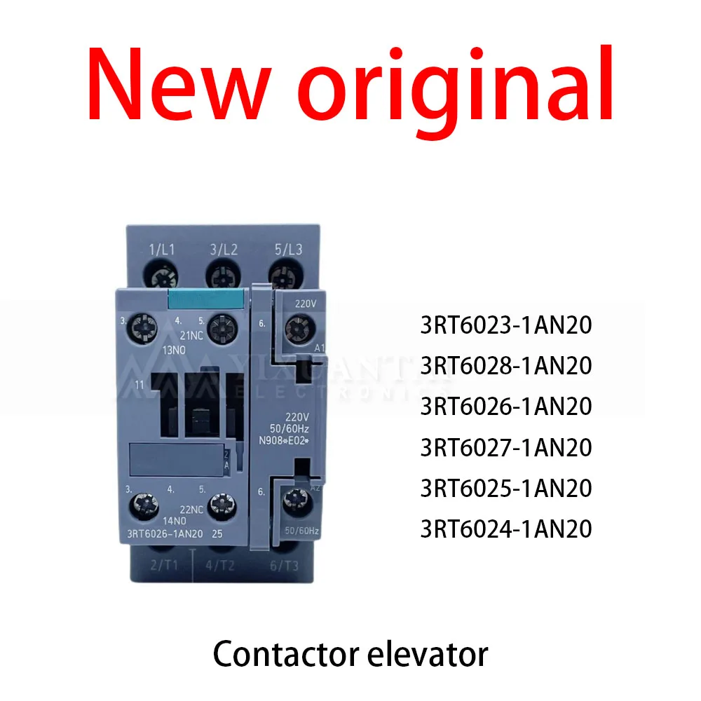 1Pcs/Lot New original 3RT6023-1AN20 3RT6028-1AN20 3RT6026-1AN20 3RT6027-1AN20 3RT6025-1AN20 3RT6024-1AN20 Contactor elevator