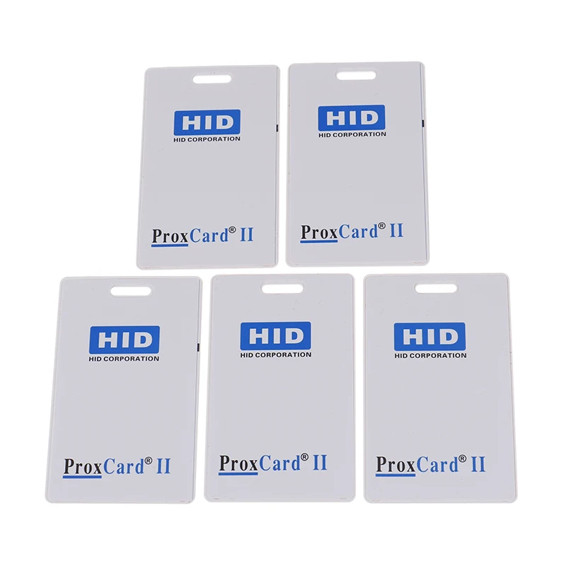 5pcs 125khz HID Clamshell 1326 Access Control Card 26Bit 1326LSSMV Key Fobs