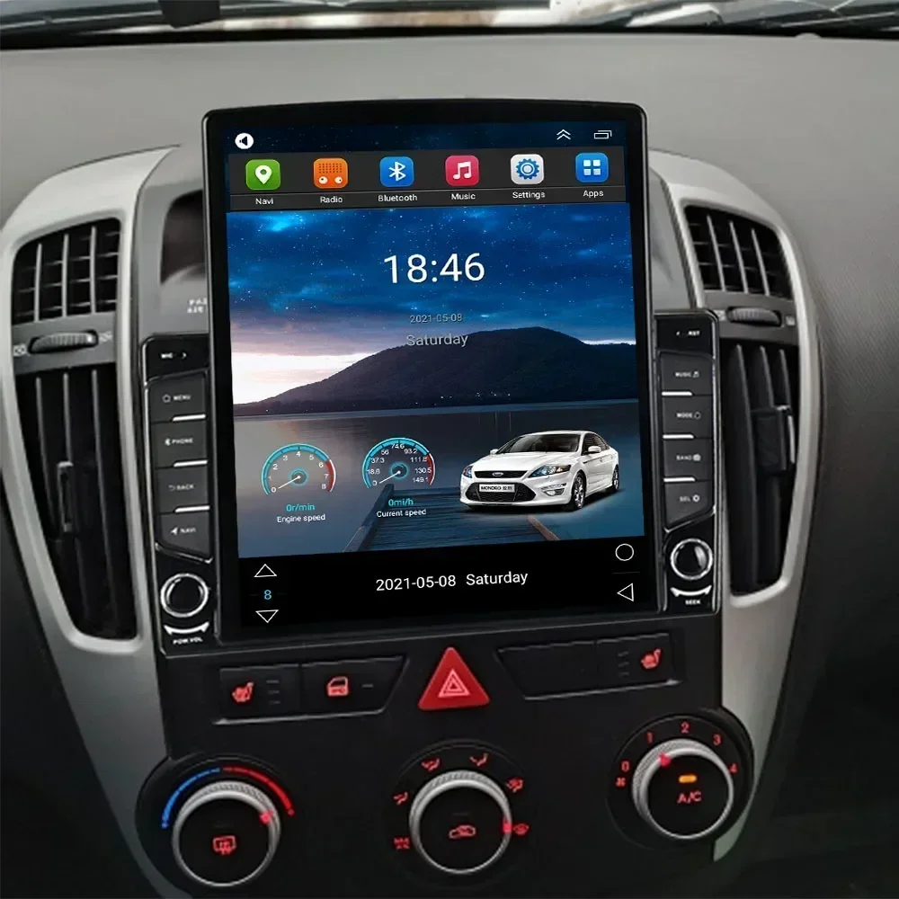 Tesla Style Car Rad… - image