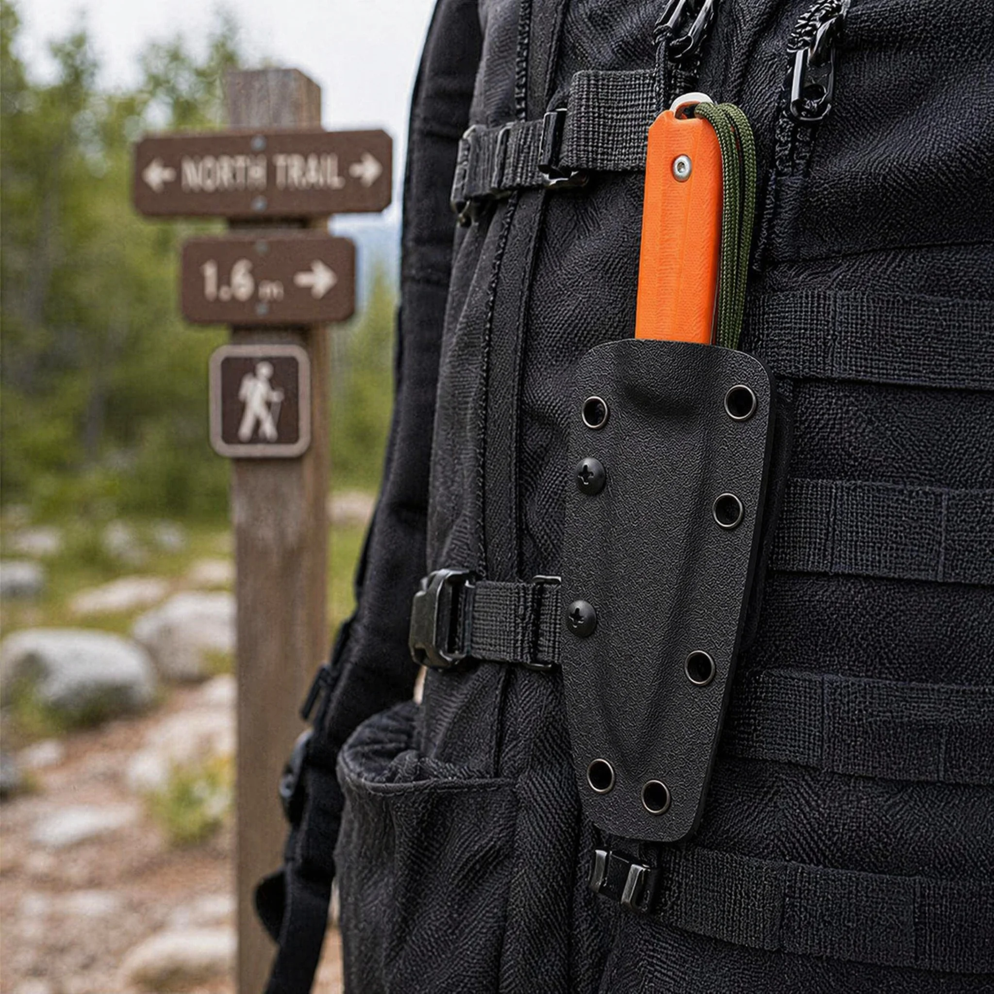 Portable Multifunctional Outdoor Knife, Lightweight and Easy to Store, Suitable for Outdoor Hiking, Camping, Gardening, Manual O