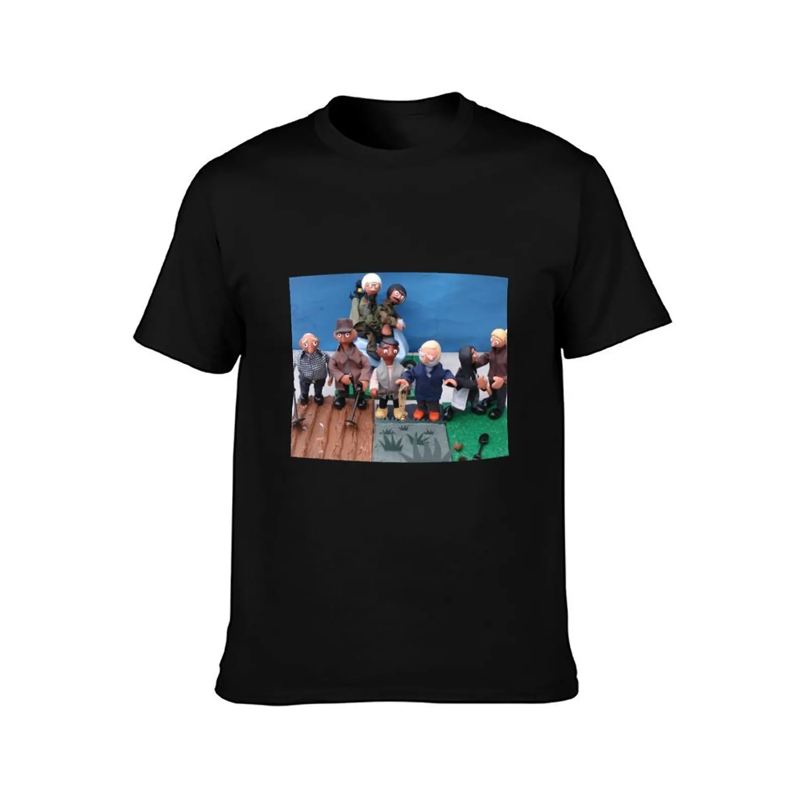 D.M.D.C. - DUNCAN'S MINI DETECTORISTS CHARACTERS 3 T-Shirt, Summer Casual Cotton Tee, Oversized Streetwear Tops, 100% Cotton