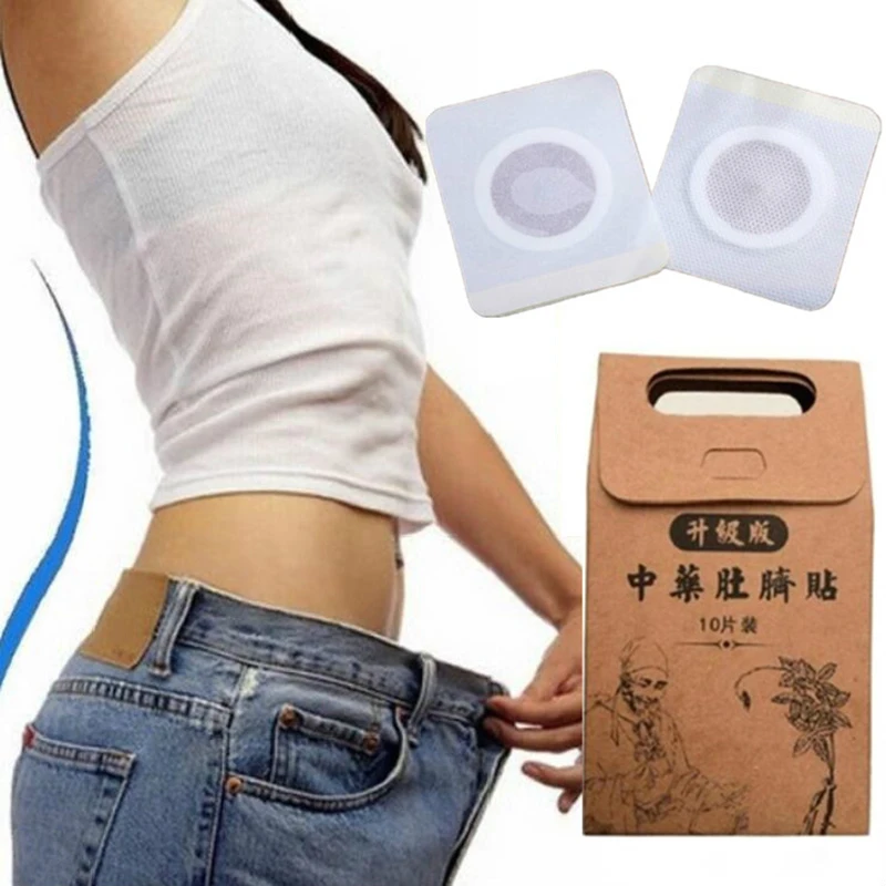 Fat Burning Patch Belly Patch Dampness-Evil Removal Improve Stomach Discomfort Chinese Slimming Patch Navel Sticker Health Slime