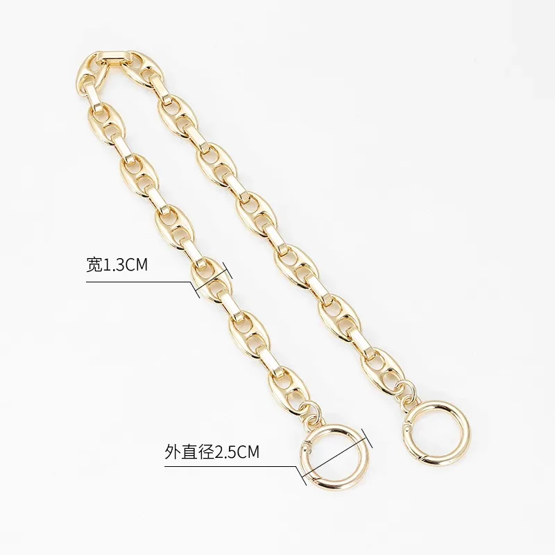 Her  bag Metal Chain Accessories can be used for Crossbody or Shoulder Bag Shoulder Straps with Thick Chains