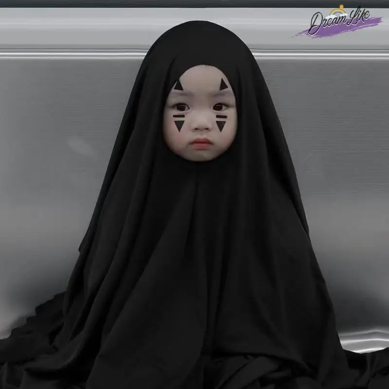 رداء أطفال من loween ex زي أطفال مضحك بدون وجه M عباءة أطفال للأطفال الصغار ملابس Cloudiao nt
