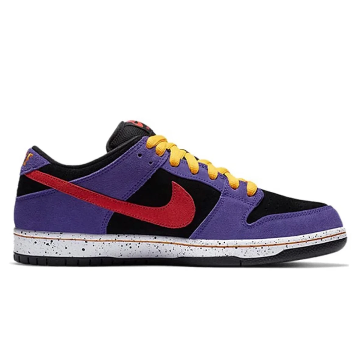 Nike-zapatillas de Skateboarding para hombre y mujer, calzado Unisex, color morado y negro, Dunk Sb Pro